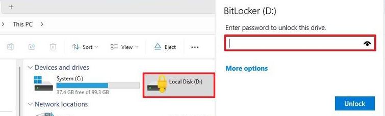 كيفية عمل كلمة سر للمجلدات بويندوز 11 15 كلمة سر
