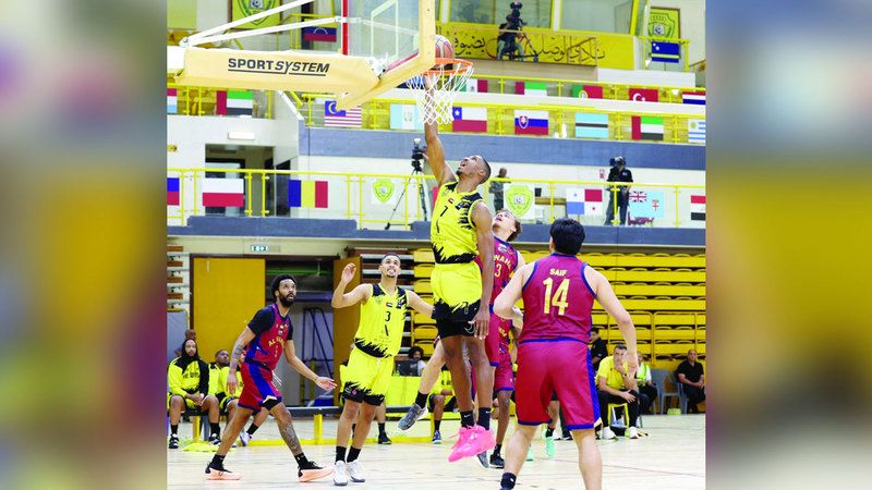 الامارات | الوصل والشارقة يضعان قدماً في نصف نهائي كأس السلة