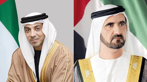 محمد بن راشد ومنصور بن زايد يهنئان أحمد عبدالله الأحمد الصباح بمناسبة تعيينه رئيساً لمجلس الوزراء الكويتي
