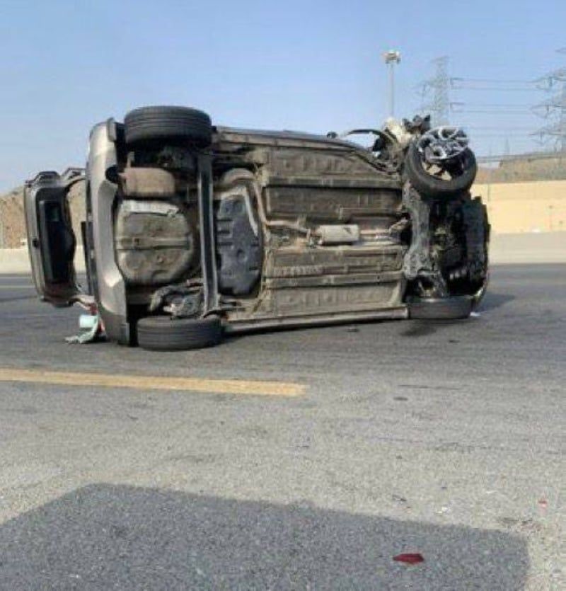 صور.. وفاة طبيبة سعودية بعد حادث مروري مأساوي في جدة