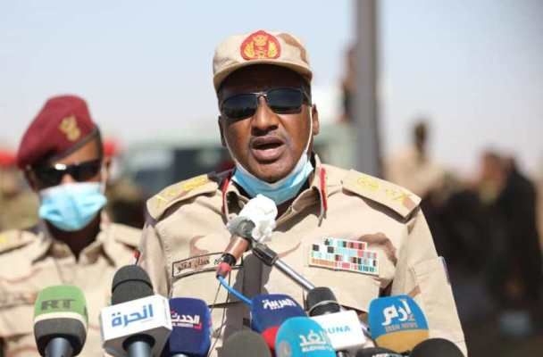 “دقلو” يبلغ جهات دولية بفقدانه السيطرة على المقاتلين