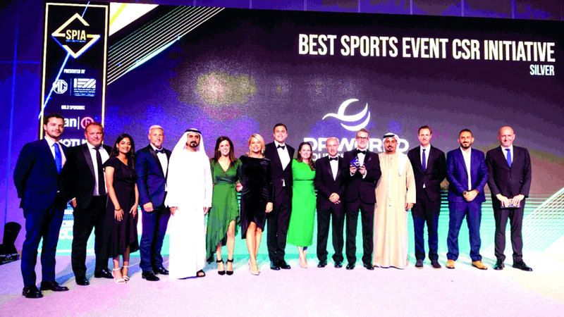 الامارات | جولة «دي بي ورلد» للغولف تظفر بـ 5 جوائز