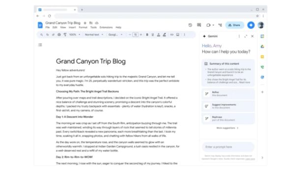 تكنولوجيا: تحديث Gemini 1.5 Pro يقدم اللوحة الجانبية في تطبيقات Gmail وGoogle Docs وغيرها #GoogleIO24