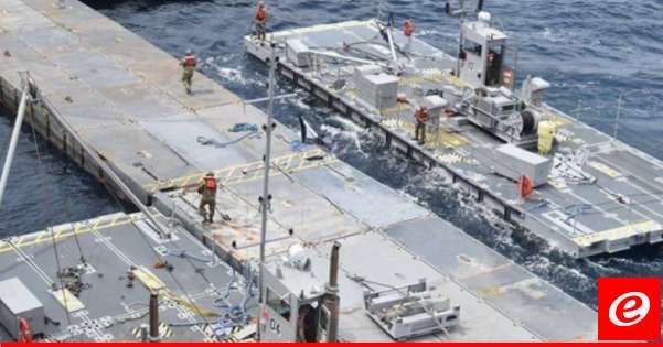 الجيش الأميركي بدأ في نقل رصيف بحري إلى ساحل غزة تمهيدا لتشغيل الميناء البحري