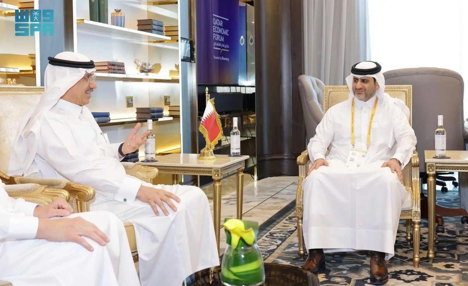 محافظ مصرف قطر المركزي يلتقي رئيس البنك الإسلامي للتنمية