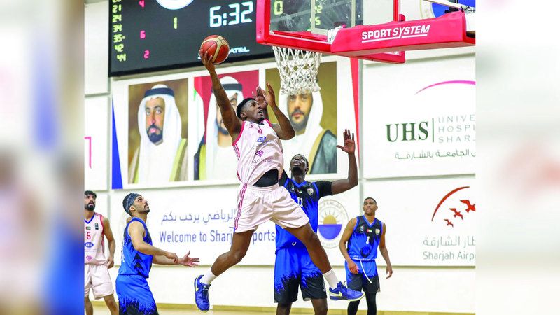 الامارات | الوصل والشارقة يكملان عقد نصف نهائي كأس السلة