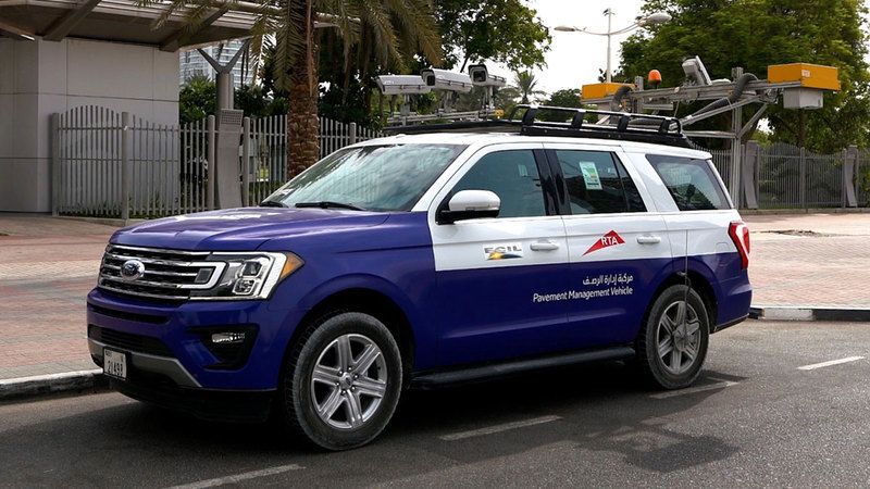 الامارات | %97 دقة بيانات الكشف الآلي لحالة الطرق في دبي