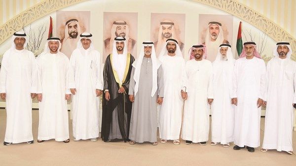 نهيان بن مبارك يحضر أفراح الخيلي