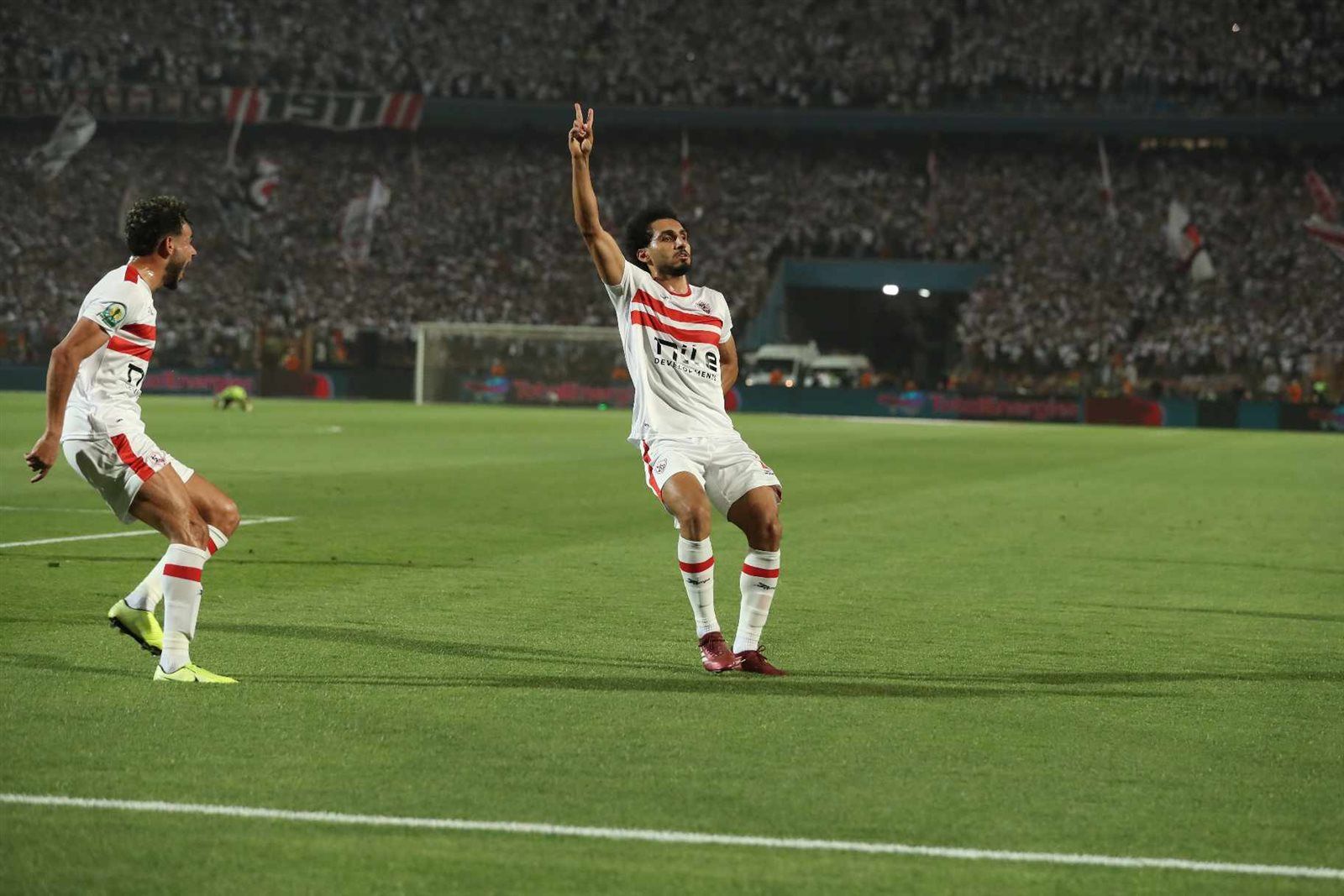 في 45 دقيقة.. هدف حمدي وهجوم الزمالك أمام نهضة بركان