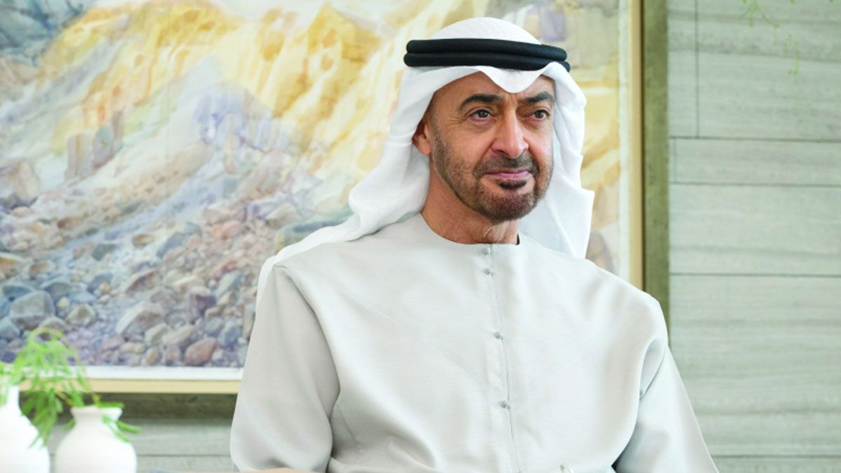 الامارات | رئيس الدولة يبحث مع رئيس كازاخستان علاقات التعاون