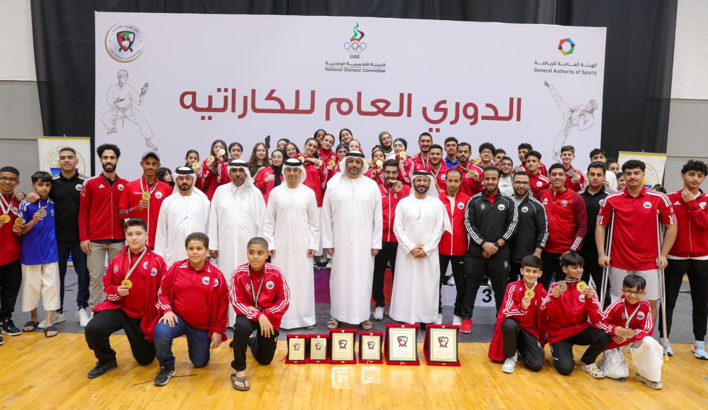 الامارات | الشارقة يحرز درع الدوري العام للكاراتيه