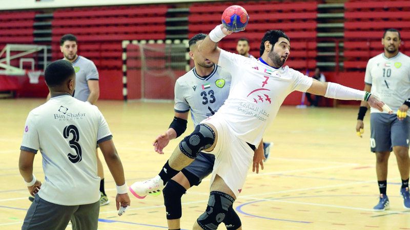 الامارات | الشارقة يضرب موعداً مع الجزيرة  في نصف نهائي «كأس اليد»
