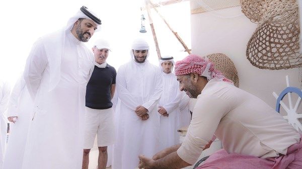 سلطان بن أحمد القاسمي يشهد ختام مهرجان «صير بونعير 24»