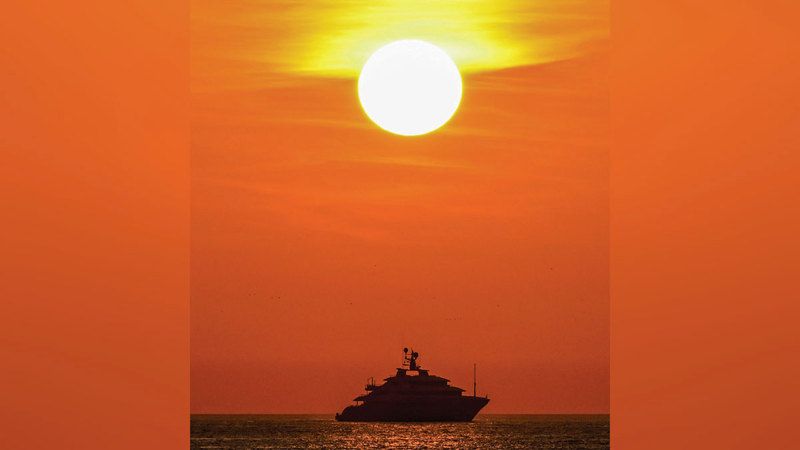 الامارات | غروب على شواطئ دبي الساحرة