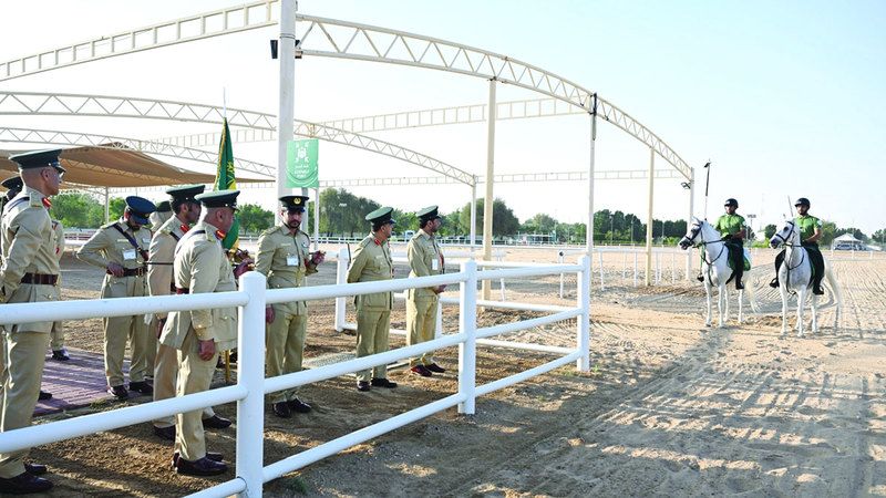 الامارات | %100 التغطية الأمنية لشرطة الخيالة بدبي في 2023