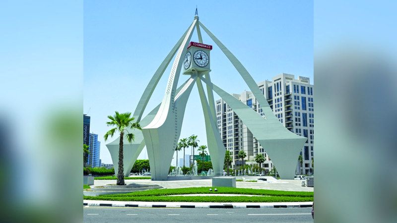 الامارات | برج الساعة.. توقيت دبي الذي أدهش العالم