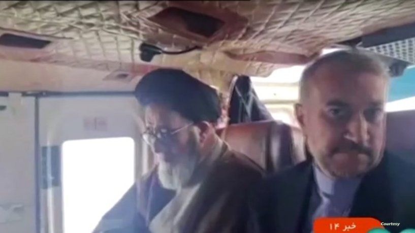 على متن الطائرة المنكوبة.. فيديو يوثق آخر ظهور لرئيس إيران قبيل مصرعه