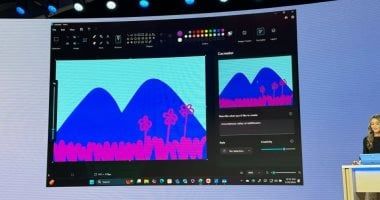 تكنولوجيا: برنامج Microsoft Paint يحصل على منشئ صور جديد مدعوم بالذكاء الاصطناعى