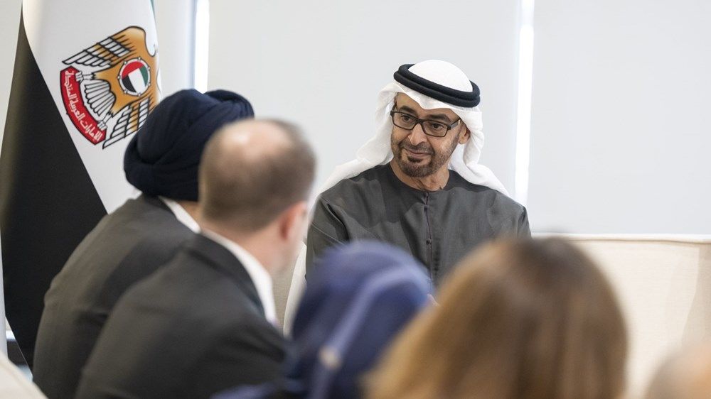 رئيس الدولة يستقبل رئيس مجموعة البنك الدولي
