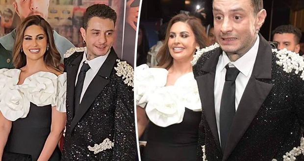 أحمد الفيشاوي يثير الجدل ببدلة غريبة في العرض الخاص لفيلمه الجديد