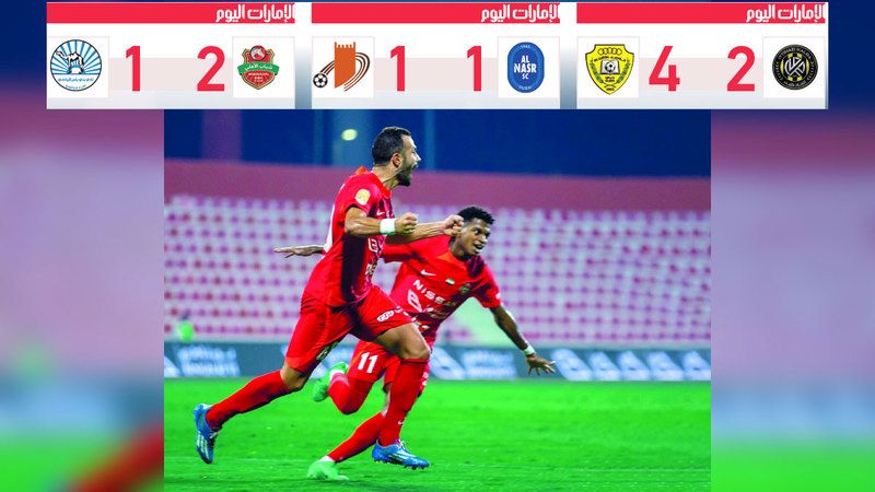 الامارات | شباب الأهلي «العنيد» يضغط على وصل من حديد