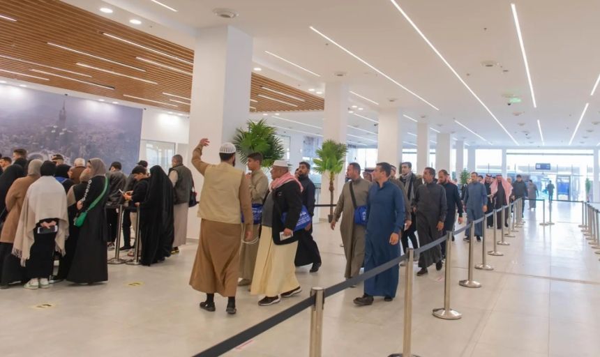 منفذ جديدة عرعر البري.. منظومة من الخدمات الرقمية لتسهيل إجراءات الحجاج العراقيين