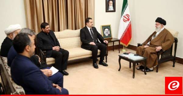 خامنئي التقى رئيس وزراء العراق الذي قدّم التعازي بوفاة رئيسي ورفاقه