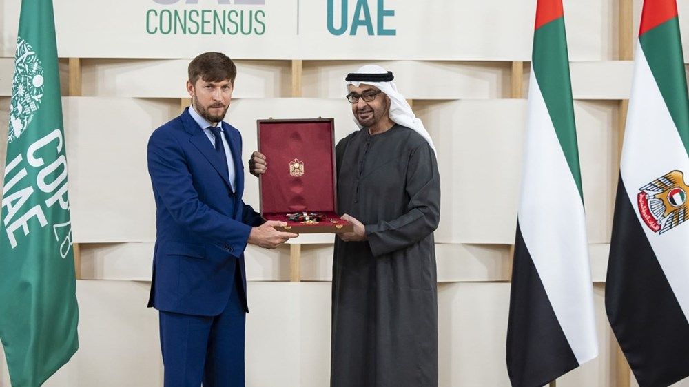 رئيس الدولة يكرم عدداً من المسؤولين الدوليين تقديراً لدورهم في إنجاح مؤتمر «cop28»