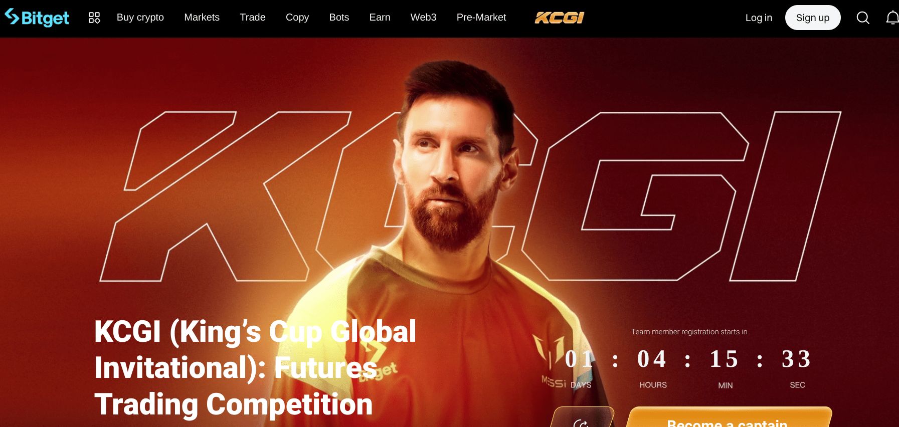 مسابقة Bitget الجديدة لتداول العقود الآجلة: King’s Cup Global Invitational (KCGI)