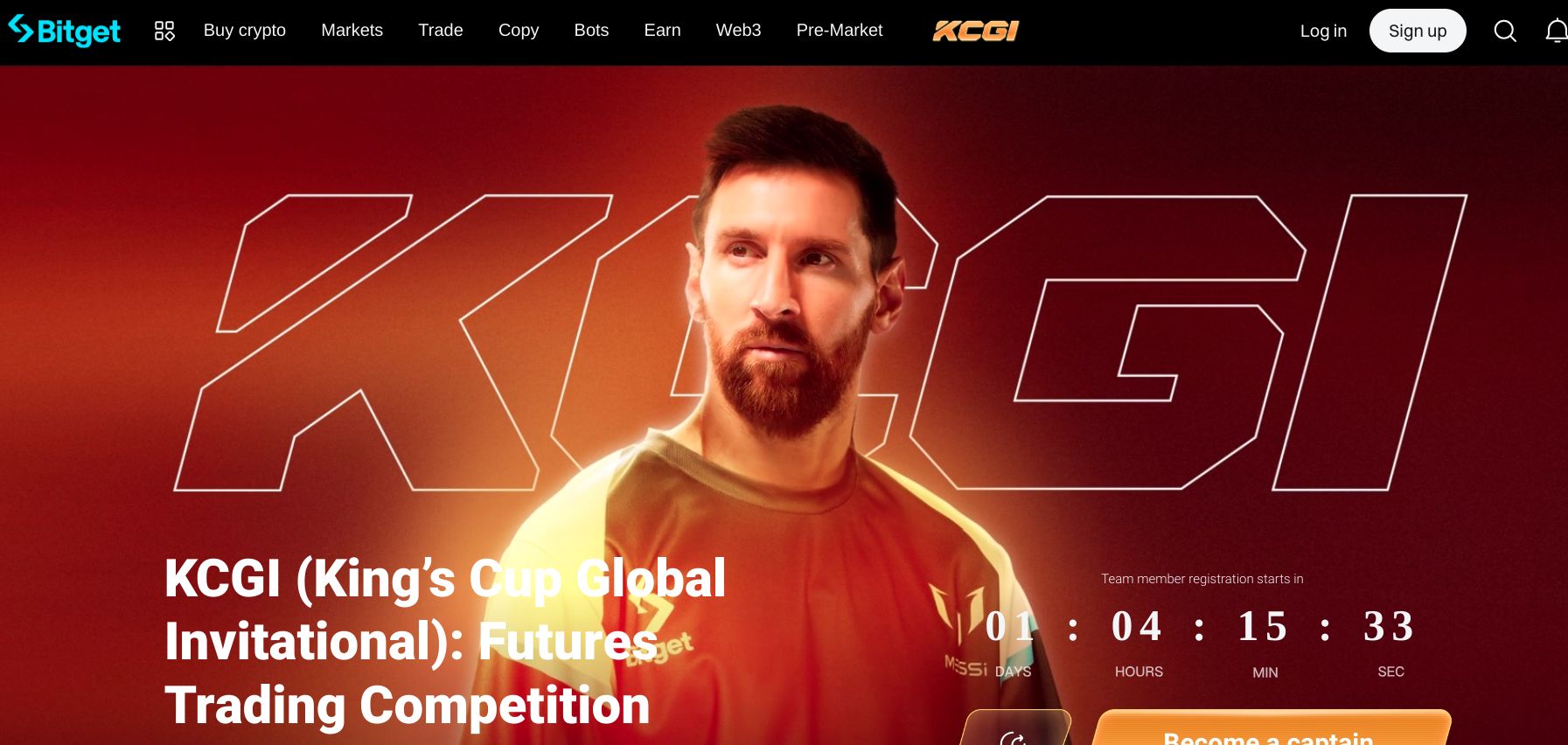 مسابقة Bitget الجديدة لتداول العقود الآجلة: King’s Cup Global Invitational (KCGI)