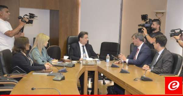 كنعان التقى رئيس بعثة صندوق النقد الدولي: لضرورة توحيد الكلمة في لبنان ليكون لها وقعها مع المرجعيات الدولية