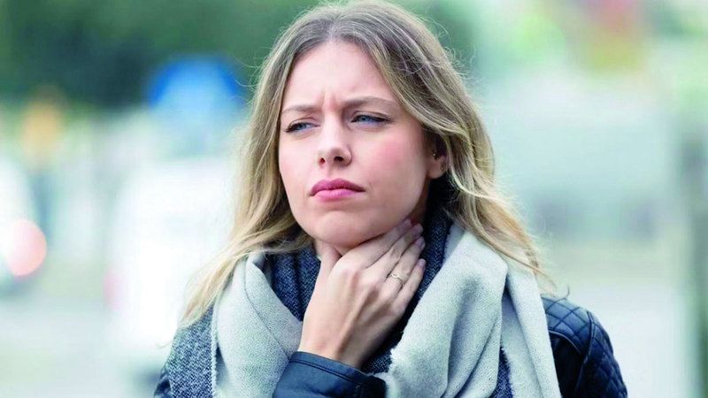 الامارات | حكة الحلق المستمرة تتطلب استشارة الطبيب