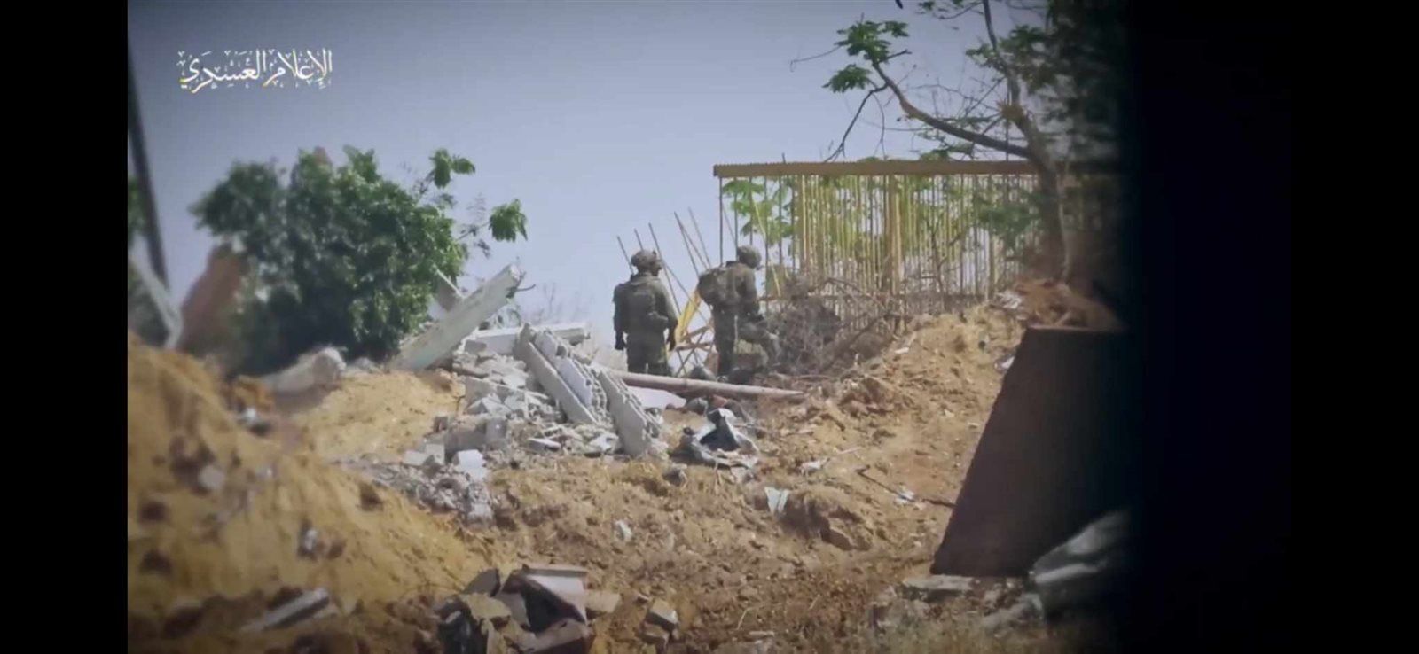 المقاومة الفلسطينية تنشر مشاهد قنص 3 جنود إسرائيليين في بيت حانون