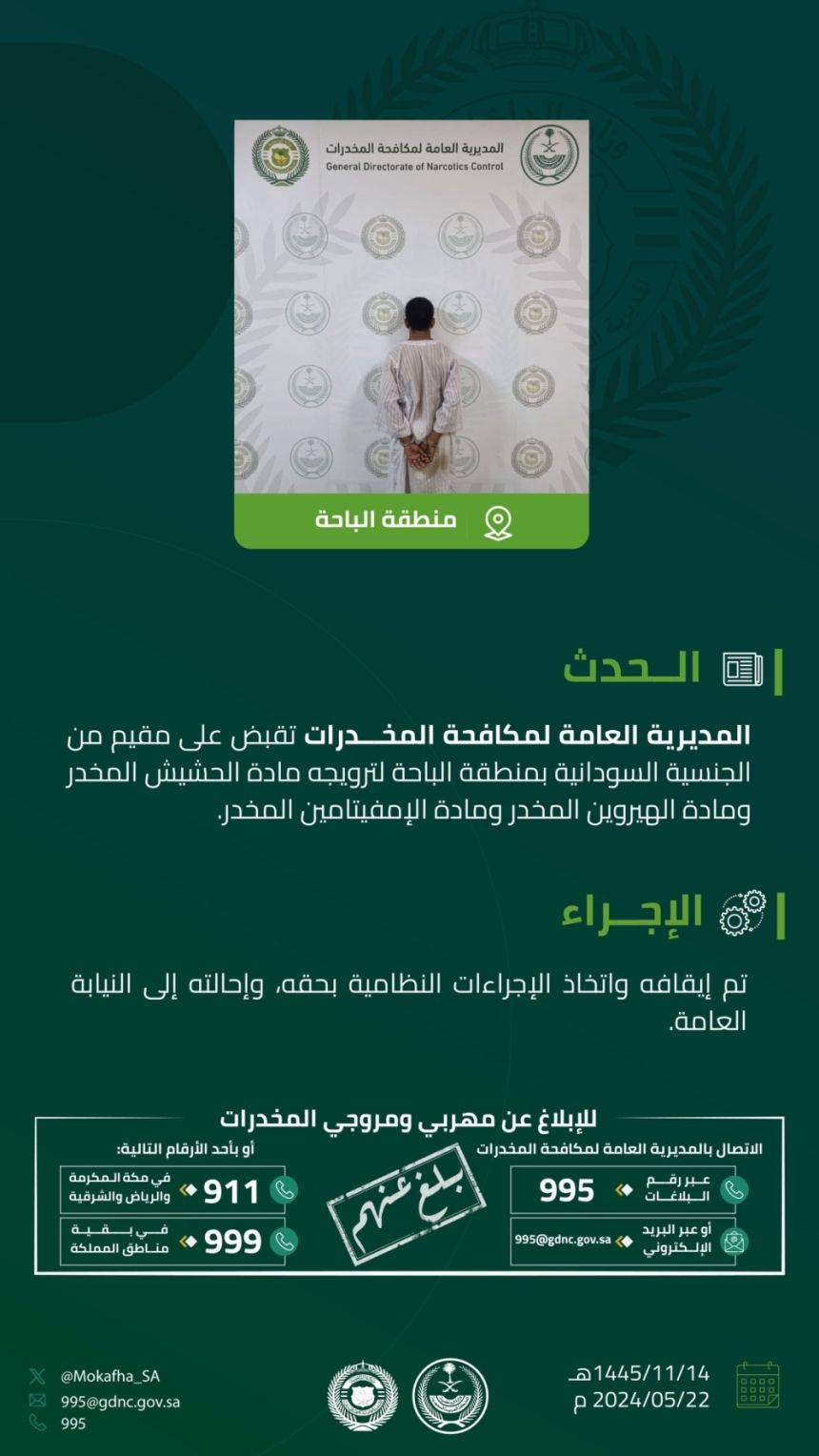 القبض على مروجي مخدرات بمنطقتين