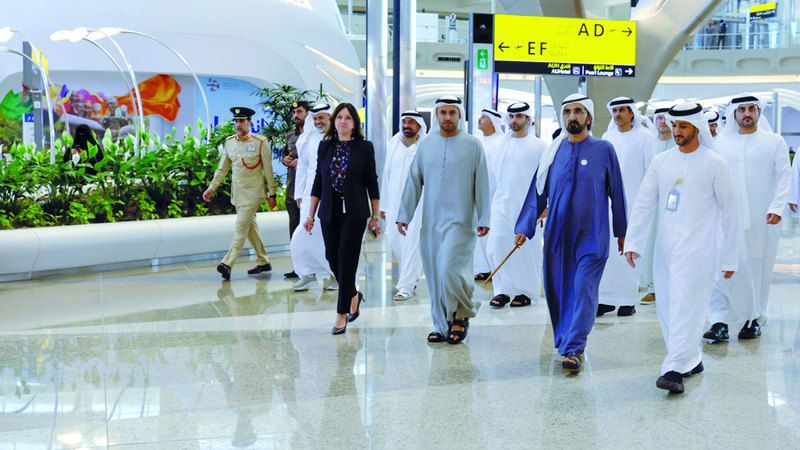 الامارات | محمد بن راشد: «مطار زايد الدولي» إضافة حضارية زانها وزينها اسم المؤسس