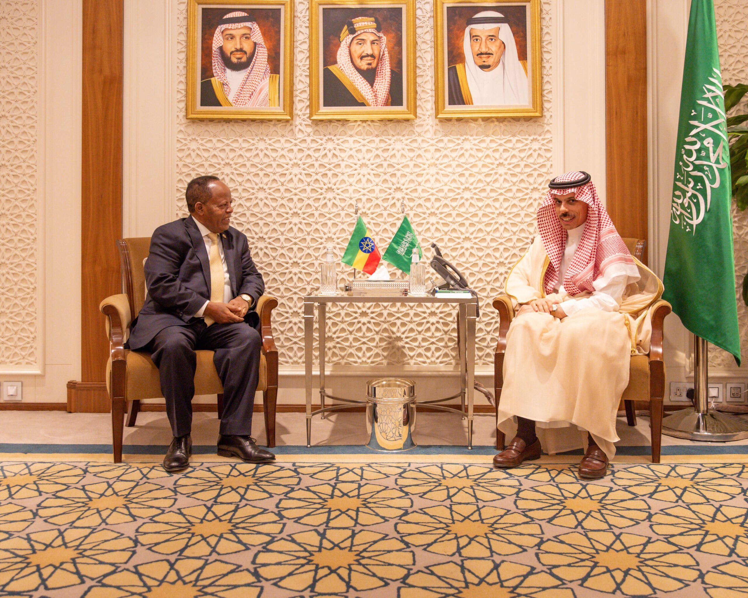 السعودية | وزير الخارجية يستقبل وزير خارجية إثيوبيا