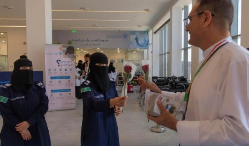 منفذ جديدة عرعر يستقبل الدفعة الثانية من حجاج العراق