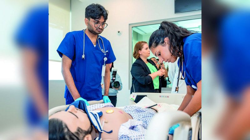 الامارات | افتتاح مركز للمحاكاة الطبية في «مدينة  الشيخ شخبوط»