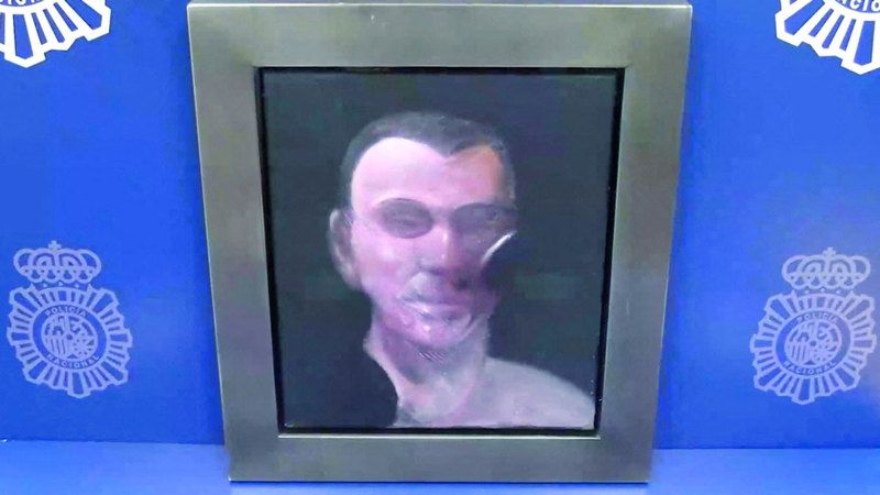 الامارات | إسبانيا تستعيد رابعة لوحات فرنسيس بيكون المسروقة