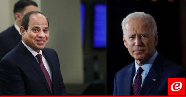 السيسي وبايدن اتفقا على إدخال مساعدات ووقود بشكل موقّت للأمم المتحدة بغزة من معبر كرم أبو سالم