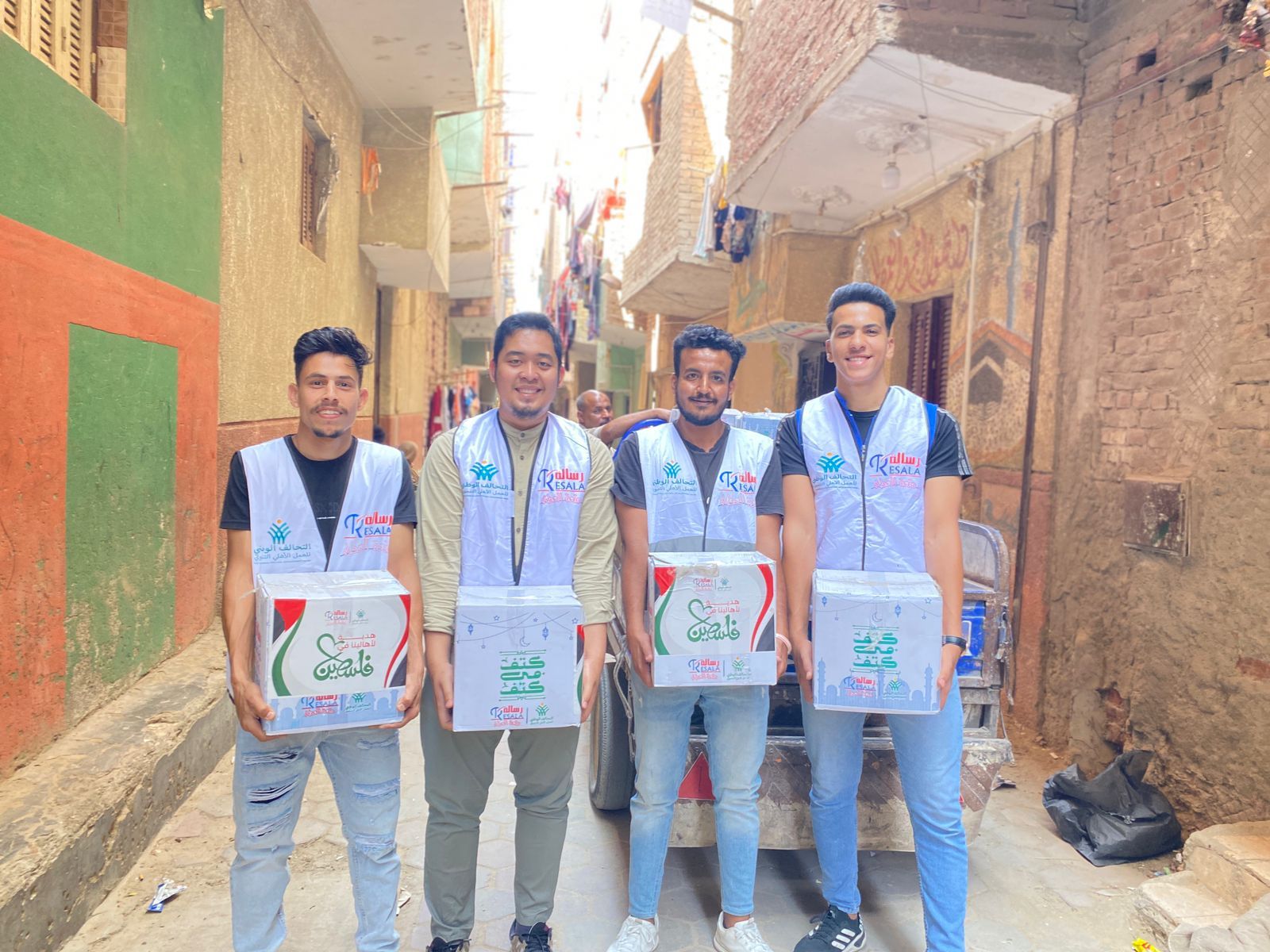 فرحة غامرة مع وصول قافلة "ستر وعافية" فى نستختها الـ30 لمحافظة القاهرة