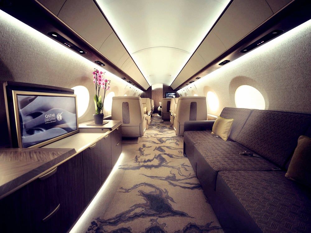 القطرية تعزز أسطولها بـ 7 طائرات جلفستريم G700 قريبا