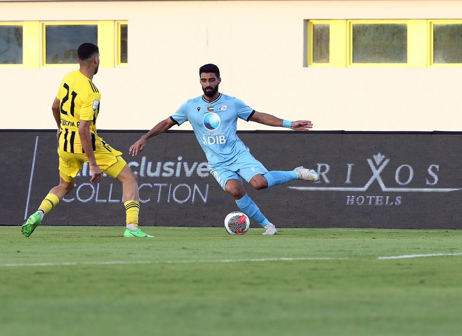 الامارات | دوري أدنوك للمحترفين.. كلباء بـ10 لاعبين يتعادل مع بني ياس