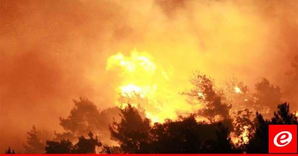 حريق ضخم في منطقة جبل البداوي قرب منشآت النفط بالشمال ومناشدات للسيطرة على النيران