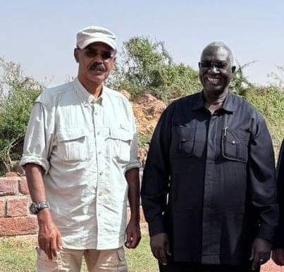 الرئيس الإريترى أسياس أفورقي يستقبل نائب رئيس مجلس السيادة مالك عقار