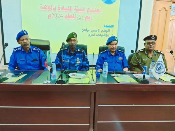مدير شرطة ولاية النيل الأبيض يترأس اجتماع هيئة قيادة شرطة الولاية