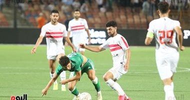 15 دقيقة سلبية بين الاتحاد السكندرى والزمالك.. وضغط أبيض منذ بداية اللقاء
