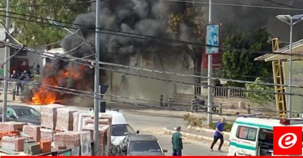 "النشرة": شهيد وعدد من الجرحى بالغارة الإسرائيلية أمام مستشفى صلاح غندور في بنت جبيل