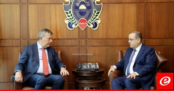 البيسري بحث مع لازاريني عمل "الأونروا" ومساعدتها في في خدمة اللاجئين الفلسطنيين