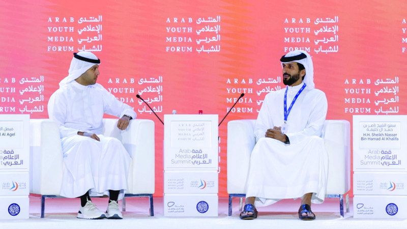 الامارات | ناصر بن حمد: محمد بن راشد رائد تمكين الشباب العربي